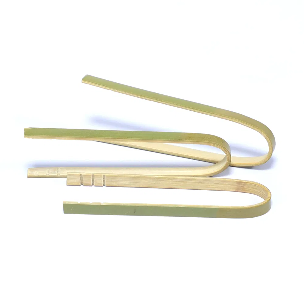 Mini Bamboo Tongs Disposable Cooking Utensilsnatural Toast Tongs for Cooking