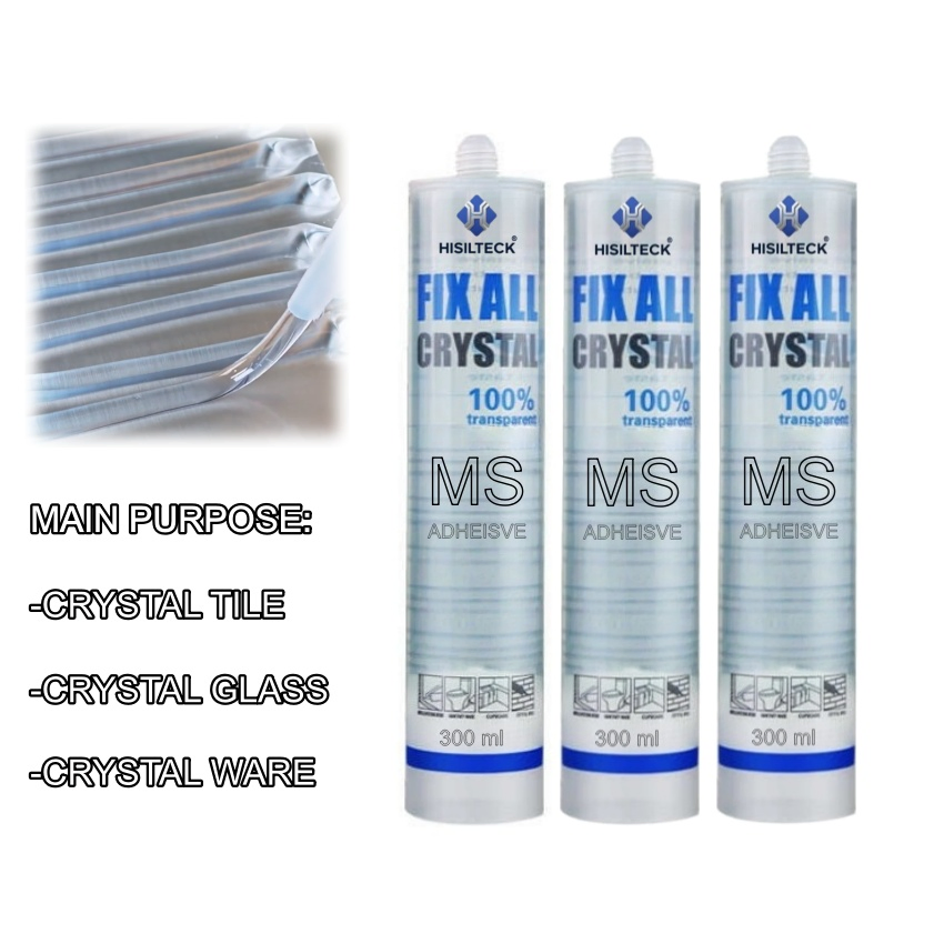 Ultimate Waterproof Sealant for Glass and Tile Surfaces