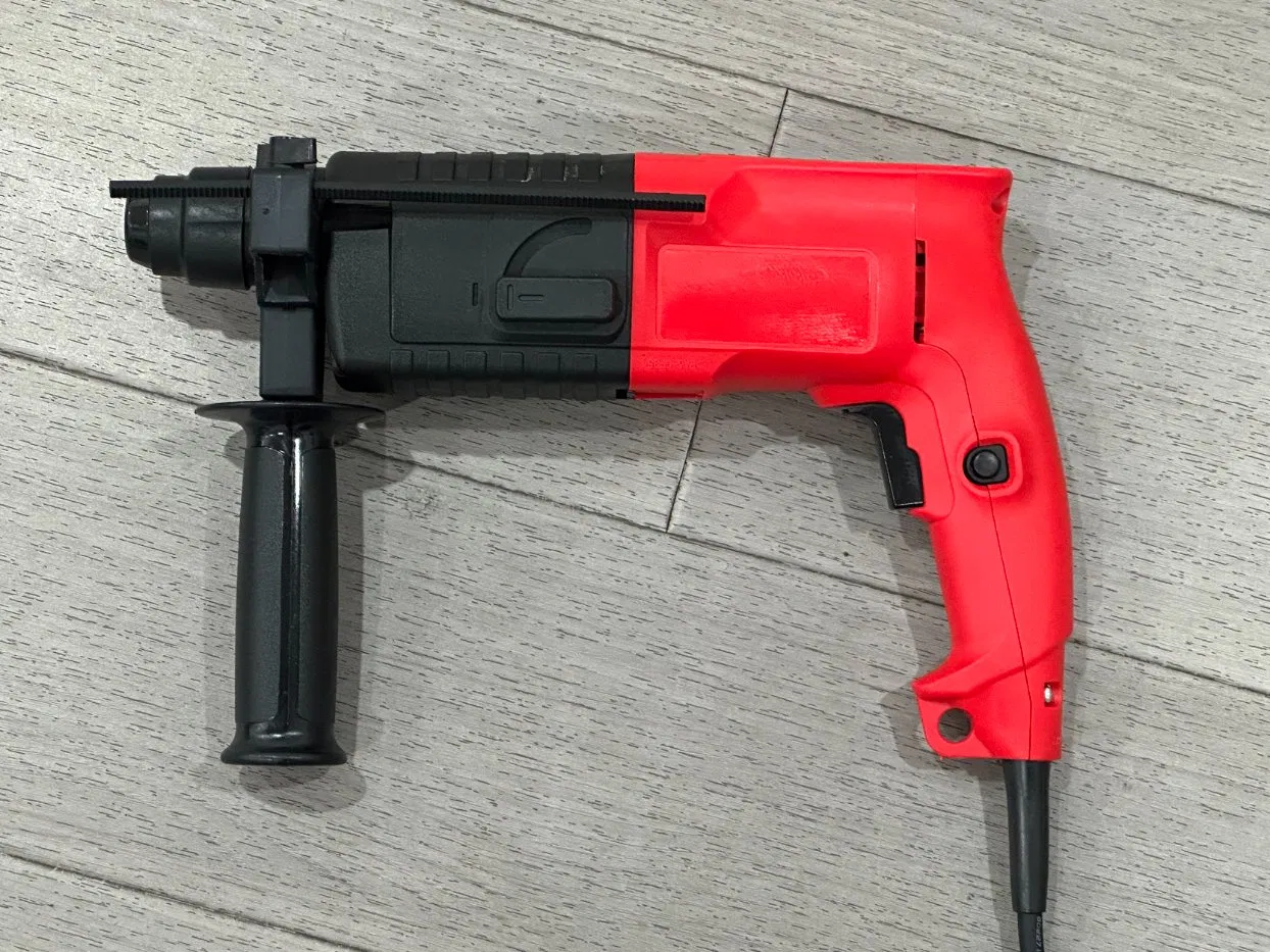 Heavy-Duty Electric Hammer Drill for Wood and Concrete