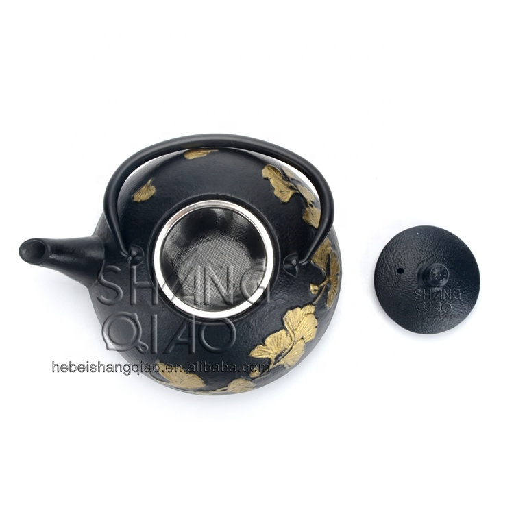 Designed Cast Iron Teapot Kettle Cast Iron Tea Pot Metal Teapots