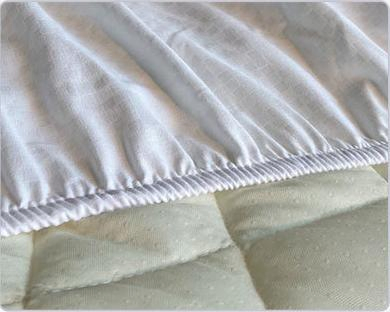 Hot Selling Cotton Comfortable White Mattress Protector for Hotel