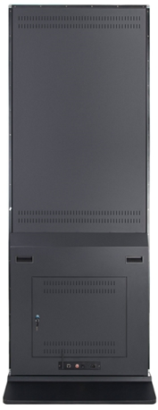 43 Inch 4K UHD 400nits Movable Floor Standing Digital Signage Commercial Display LCD Monitor Advertising Screen 4-64GB Android 11.0 with HDMI in