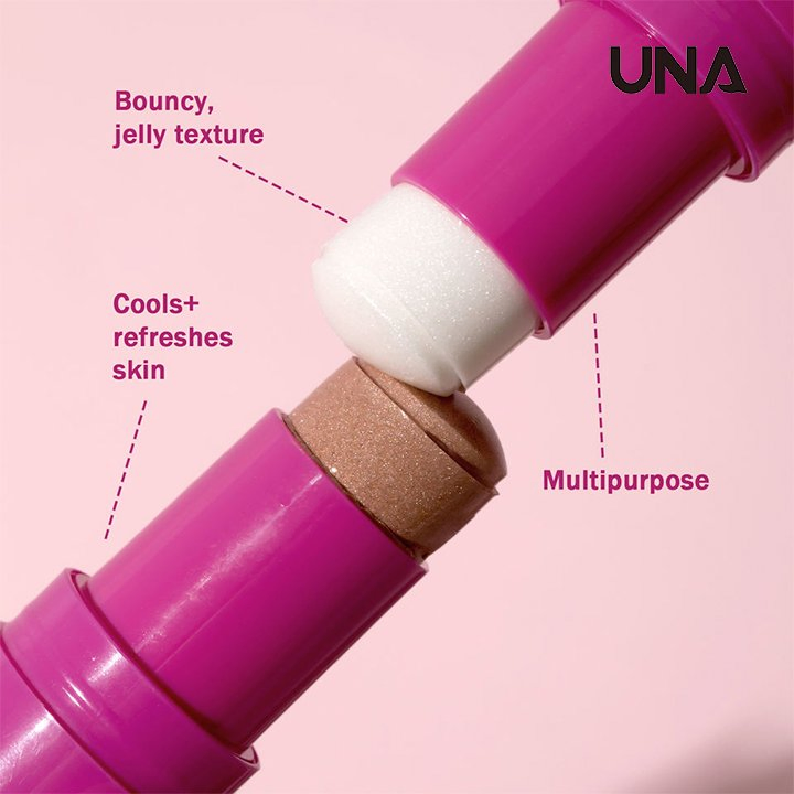 Private Label Vegan Sparkle Ice Touch 4 Colors Swelling Effect Repairing Face Long Lasting Moisturizing Jelly Highlight Stick