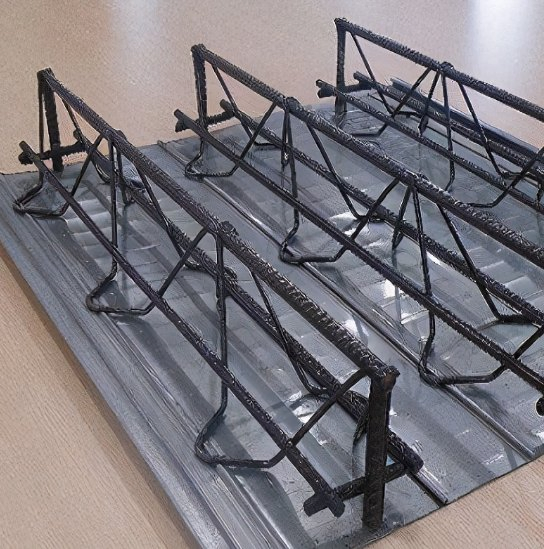 Customizable Steel Bearing Plate Galvanized Steel Reinforced Truss Floor Deck