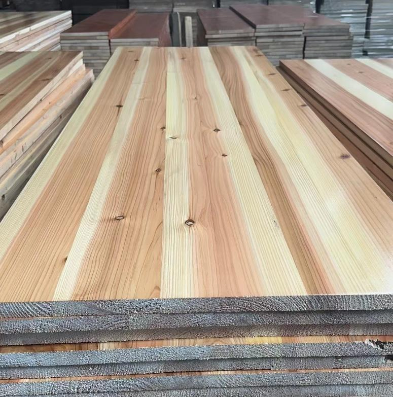 Provided Solid Wood Board Chinese Cypress Wood Board Glue Panel