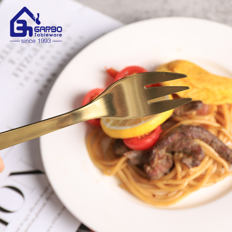 Wholesale 304ss Cute Tea Fork with Egg Shape Stainless Steel Tableware