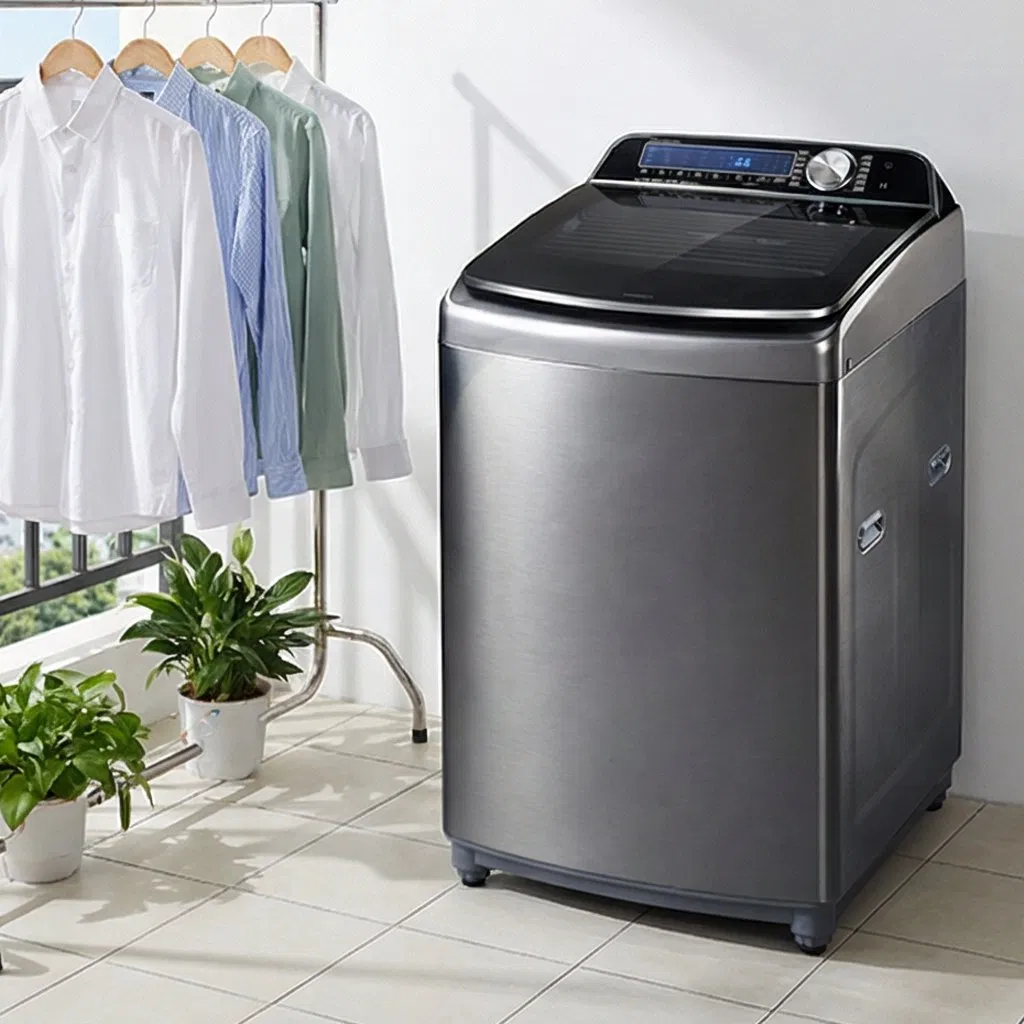 Energy Efficient Top Load Washer with English Interface