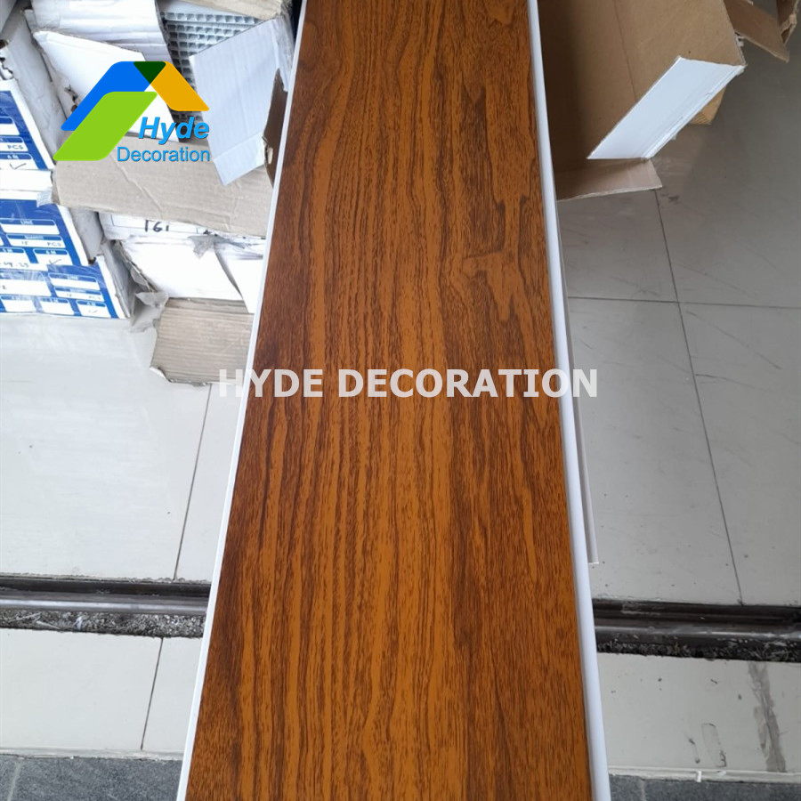 Philippines Plastic Hollow Plank PVC Laminated Ceiling Wall Panel 250mm