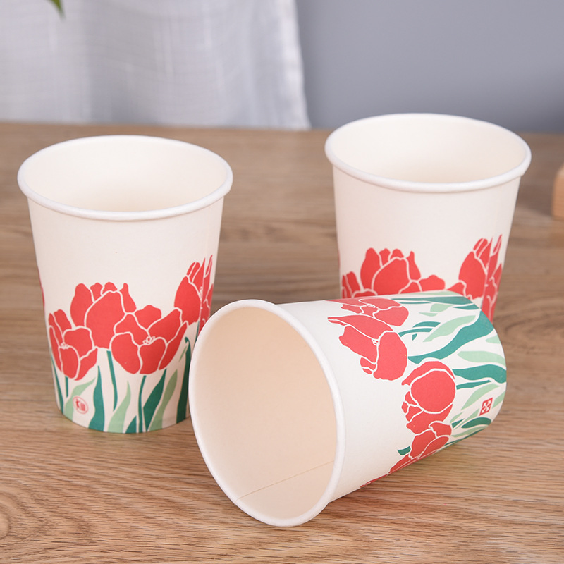 Одноразовая бумажная чашка для кофе 16 oz