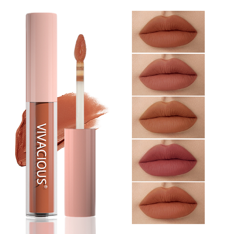 Cosmetics Matte Lip Glaze Light-Holding Colour-Locking Hydration Lip Gloss