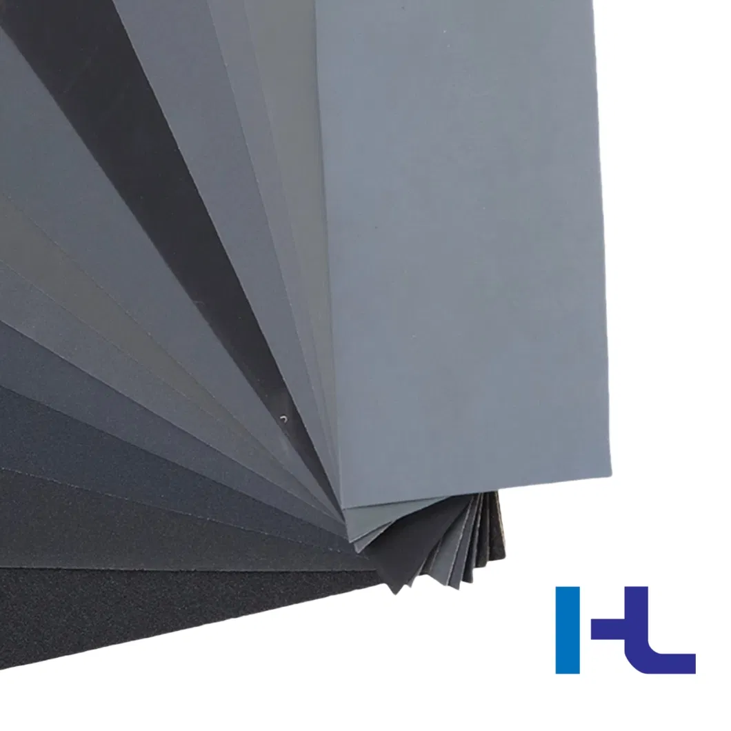 9*11inches Cusomized Grit P60-1500 Silicon Carbide Coated Waterproof Abrasive Sanding Sand Paper Sandpaper Sheet for Polishing Wall, Car, Plastic and Matal