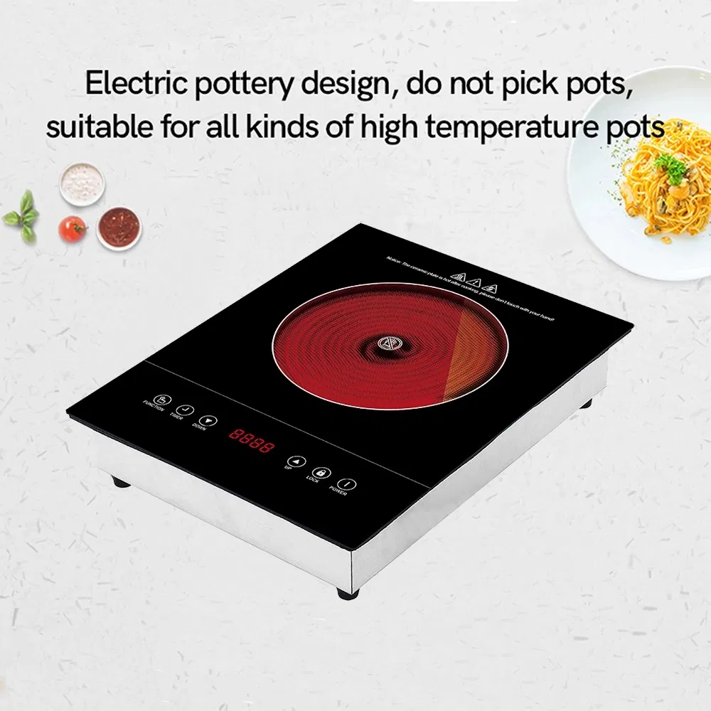 Electric Cooker Portable Infrared Cooker Stove Cooking Appliance Cooktop