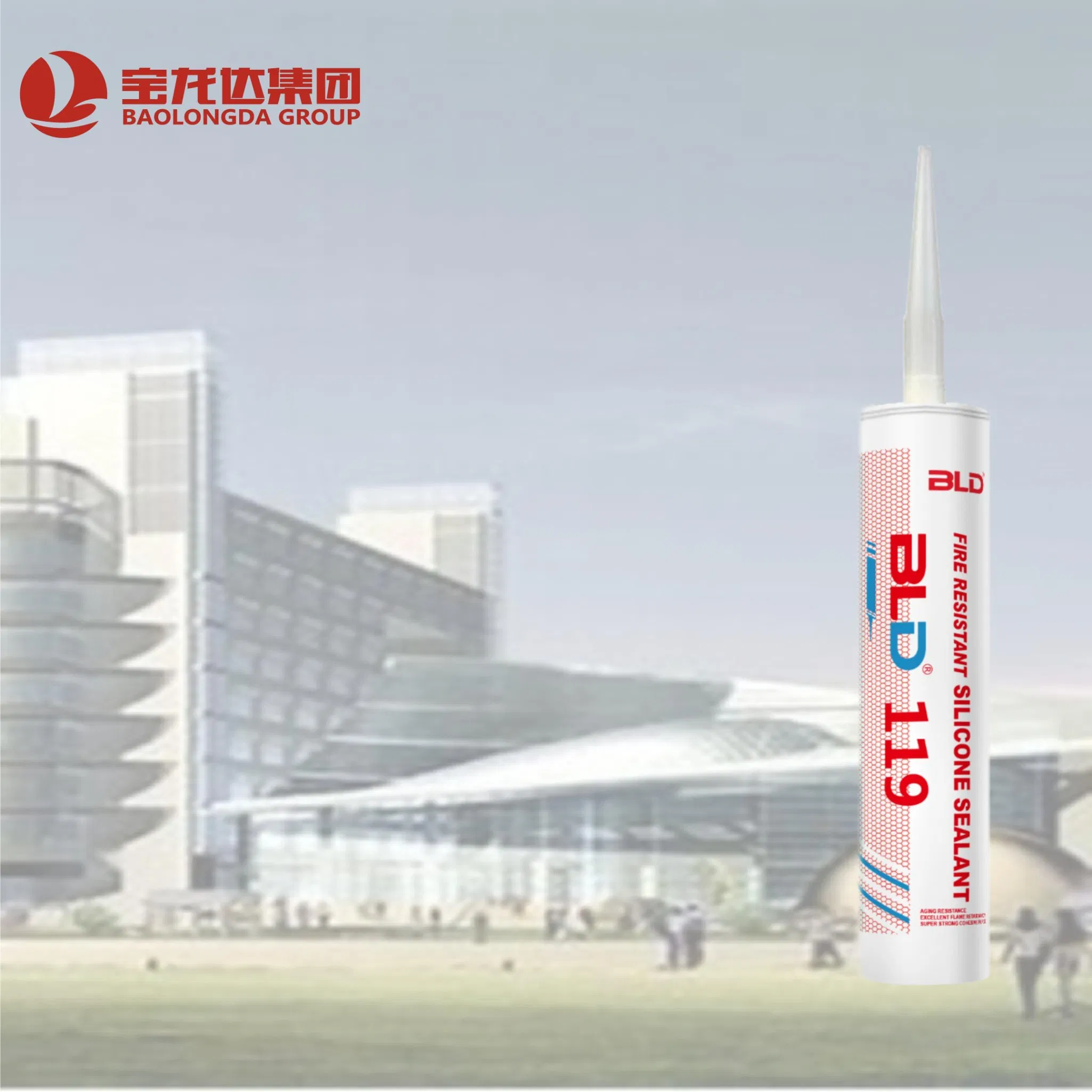 Silicone-Based Fireproof Sealant with Low Odor