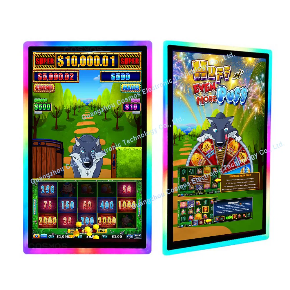 Factory Price 21.5 27 32 43 Inch Capacitive Touchscreen Multi Touch Screen Slot Monitor for Gaming Machine / Self Service Kiosk