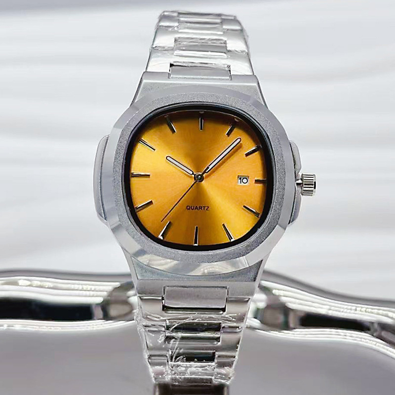 Leisure Luminous Hands Quartz Fashion Stainless Steel Belt Simple Dial Ladies Watch