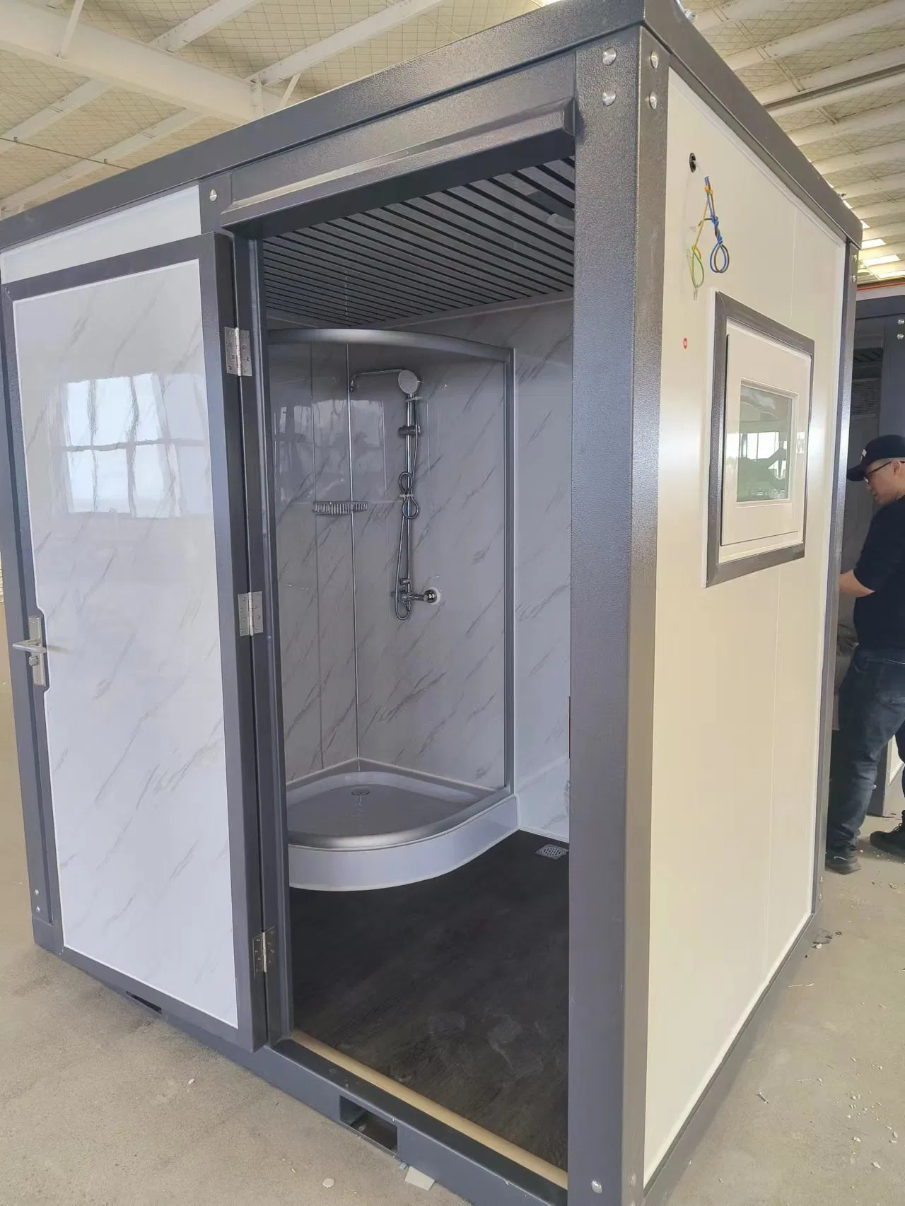 Suihe Modern Prefab Portable Toilets for Sale for Office Buildings Bathrooms Cost-Effective for Outdoor Mobile Construction Sites