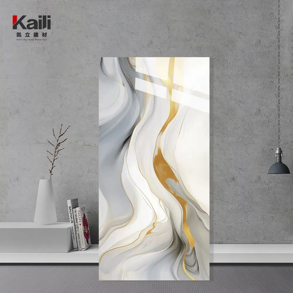 Керамическая плитка глянцевая 600x1200 мм для пола