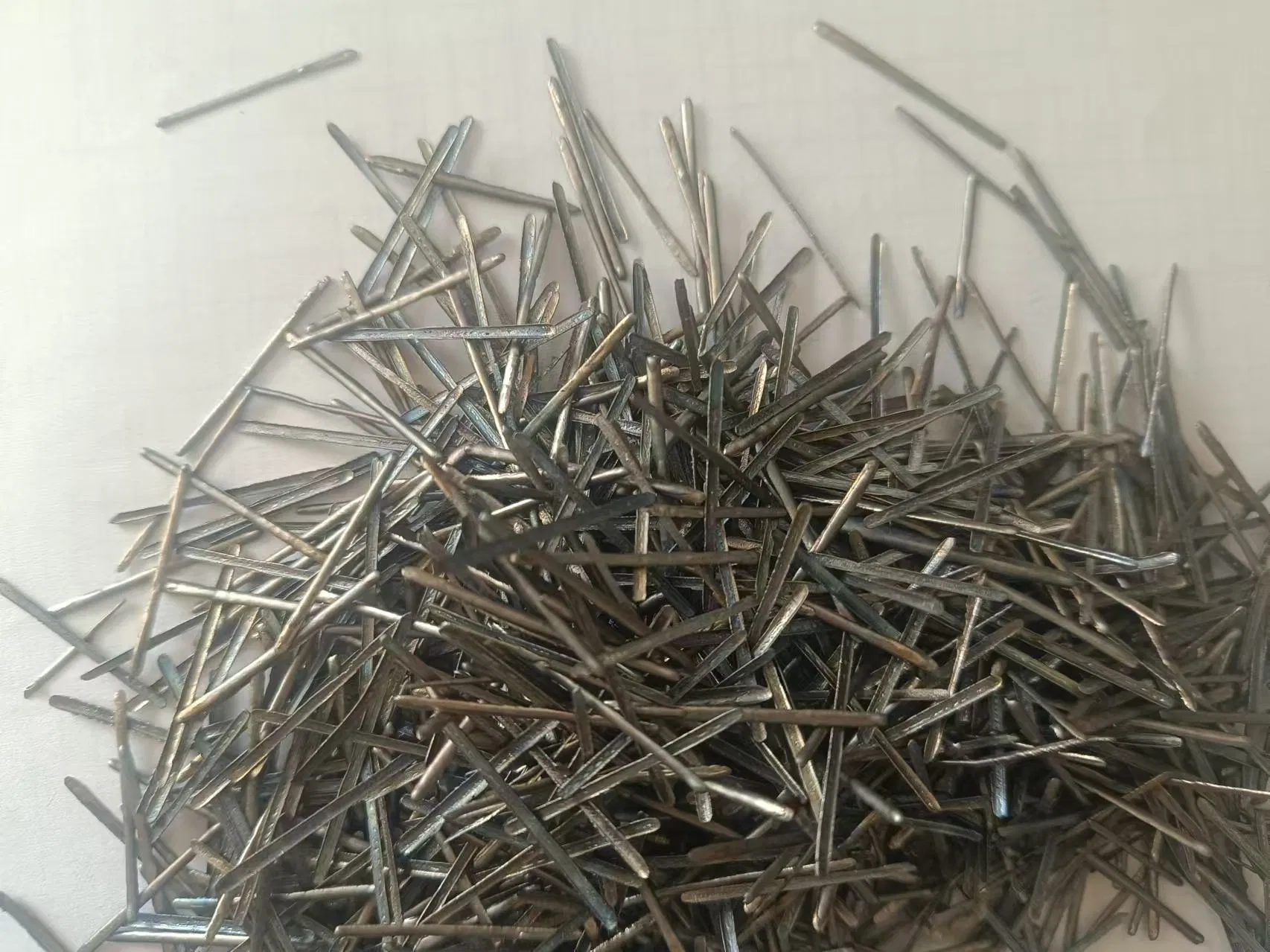 Refractory Steel Fiber Copper Coated Twiste Steel Fibers Concrete Reinforcement Uhpc Me446 Steel Fibers