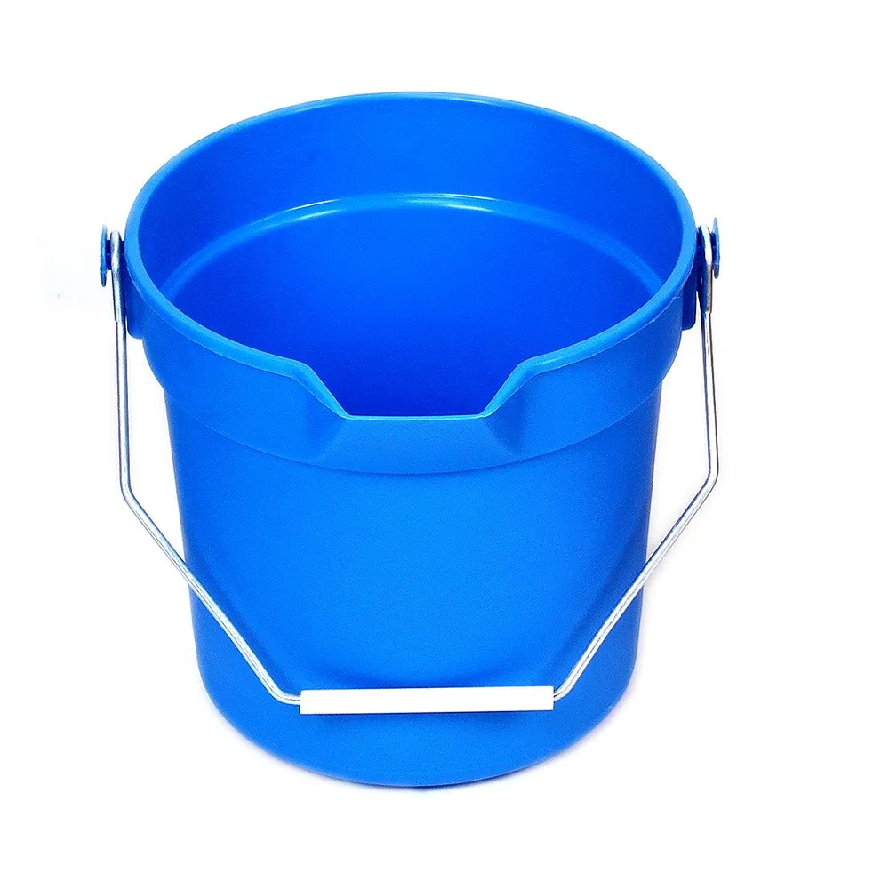 Heavy Duty Plastic Pail Cleaning Bucket Pail 10qt 14qt