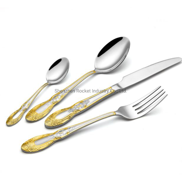 12 Pieces Stainless Steel Spoon Soup Honey Spoon Dozen Cutlery Set
