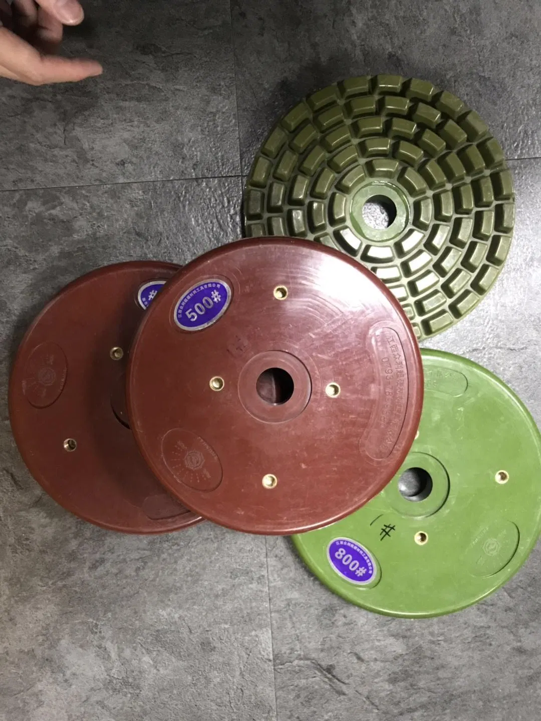 200mm Resin Polishing Pads Good Quality