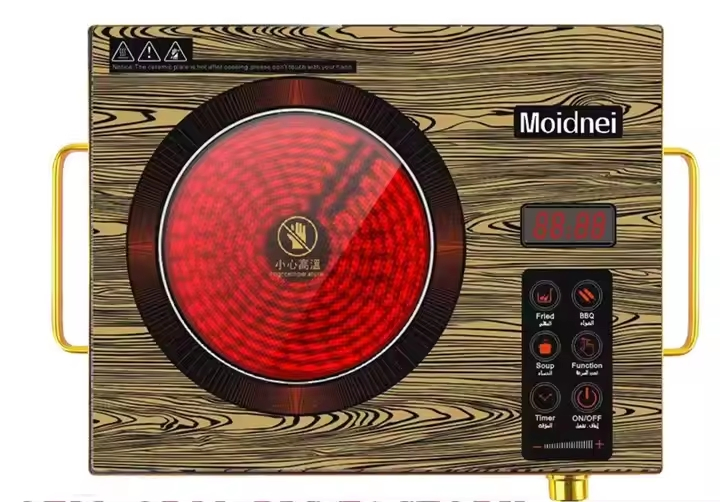 3500W Stainless Steel Household Hotpot Digital Touch Control Multi-Function Electric Induction Cooker