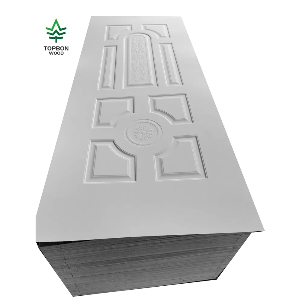 White Primer Moulded HDF Door Skin with Good Quality