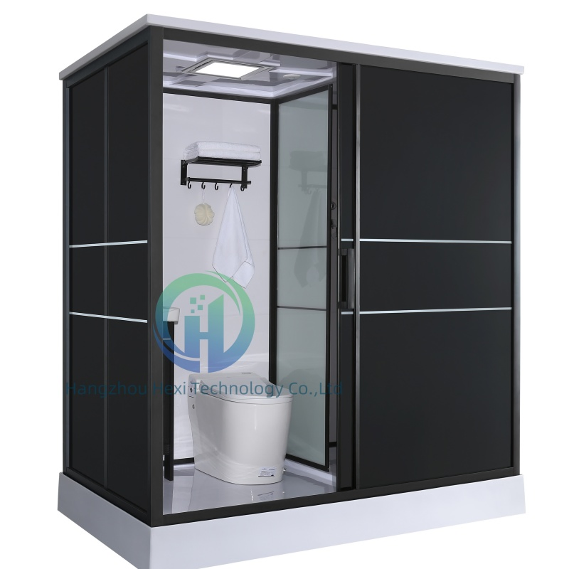 Compact Prefab House Toilet with Advanced Sanitary Features