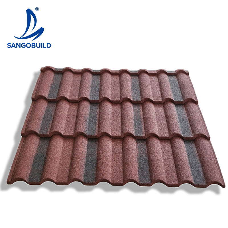 Hot Sale Roofing Materials Construction 0.5mm Milano Stone Coated Roof Sheet