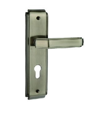 Furniture Hardware Mortise Door Lock Simple Iron Aluminum Large Panel Handle Lock