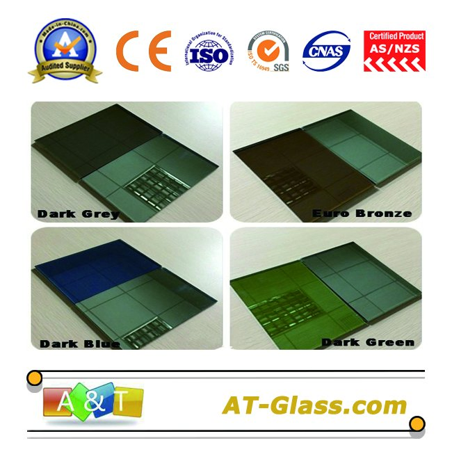 5mm Tinted Reflective/Coated Float Glass/Coating Glass for Building