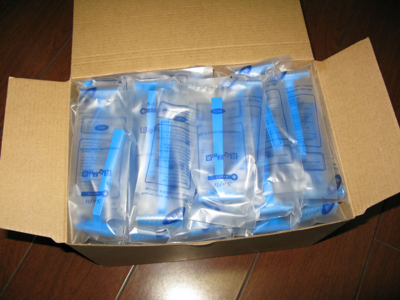 Breathable and Durable Disposable Medical Surgical Body Shaving Razor