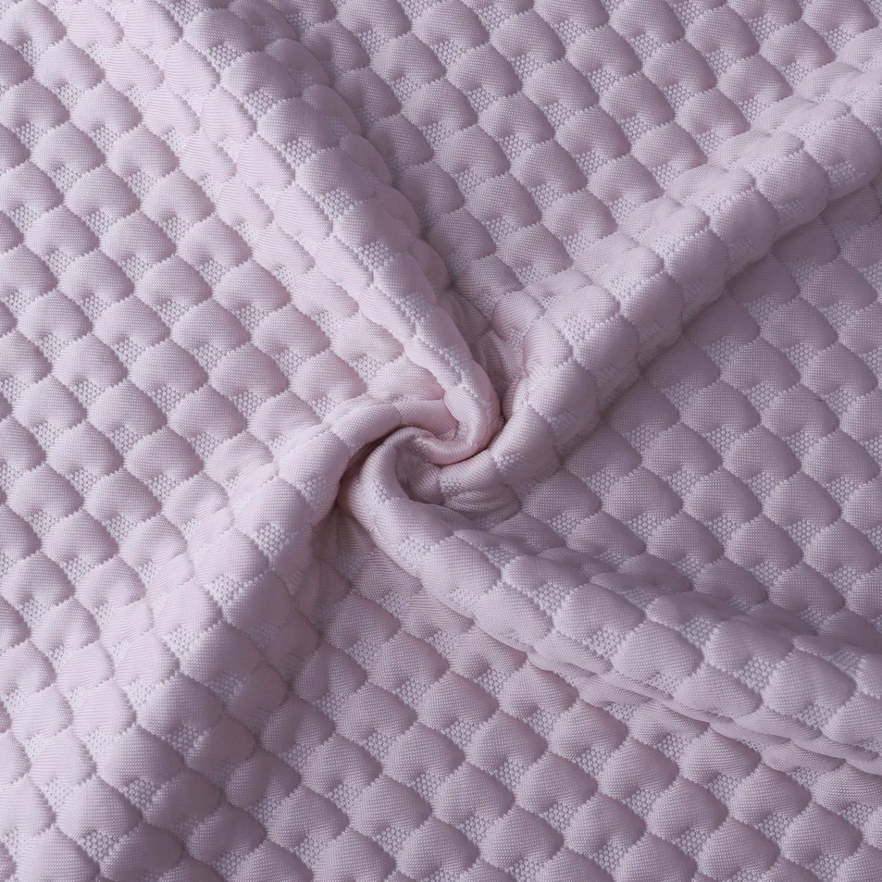 Laminated Terry Oeko Tex 100 3D Air Cotton Coral Fleece Towelling Waterproof Fabric Material White Rose Grey, 1mtr - 145cm X 100cm for Home Hotel