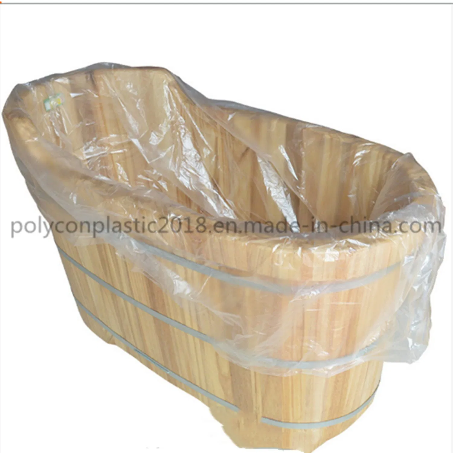 Disposable Bathtub Bath Bag Transparent HDPE Bag