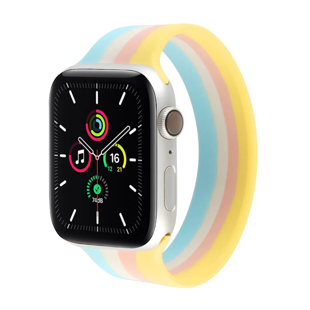 Резиновый силиконовый браслет-ремешок для Apple Watch