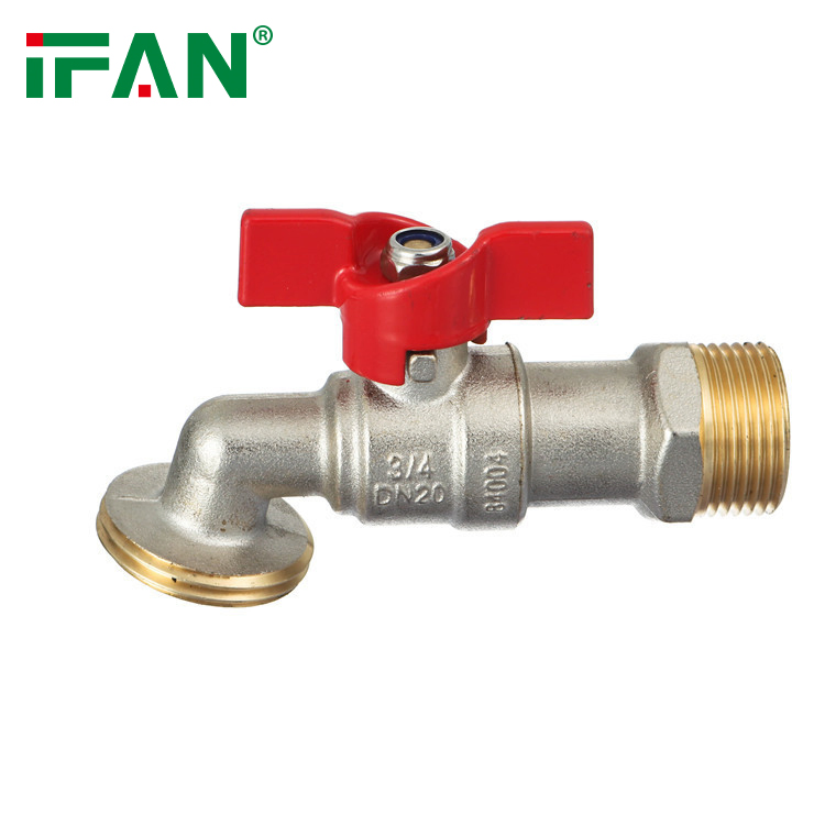 Латунный садовый кран Ifan 1/2" 3/4"