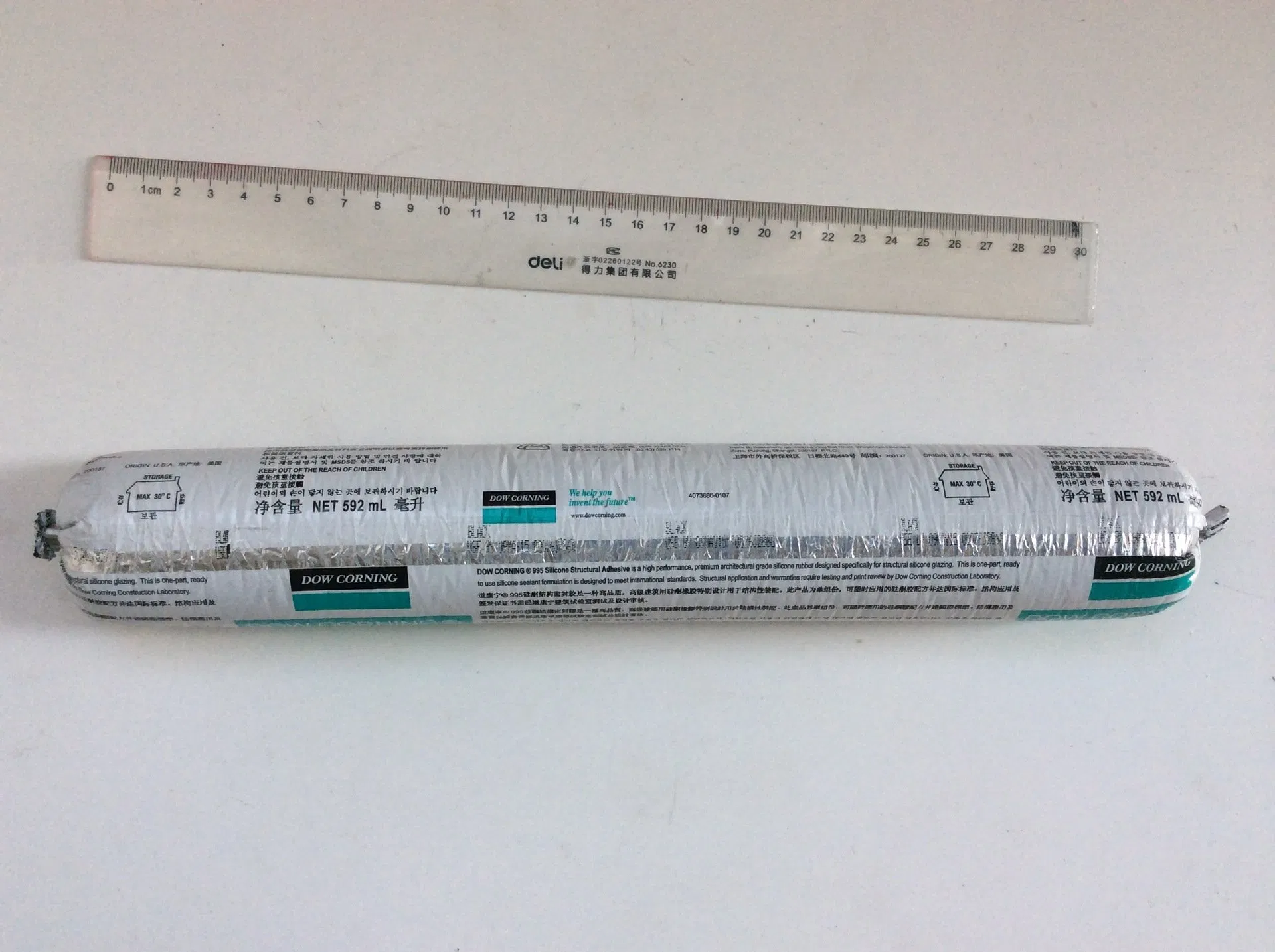 One-Component Dow Corning 995 Silicone Structural Glazing Sealant
