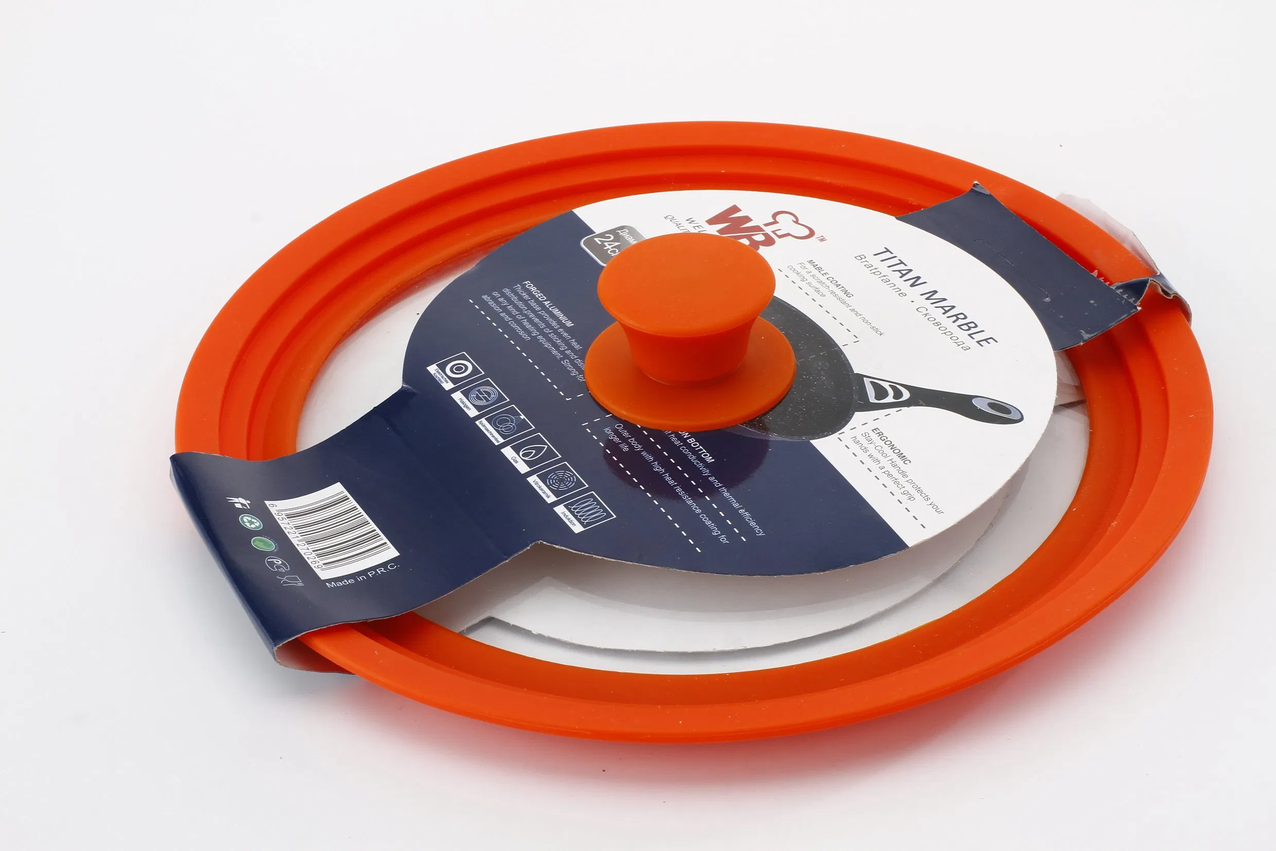 Universal FDA Food Grade Glass Silicone Pot Cover Lid