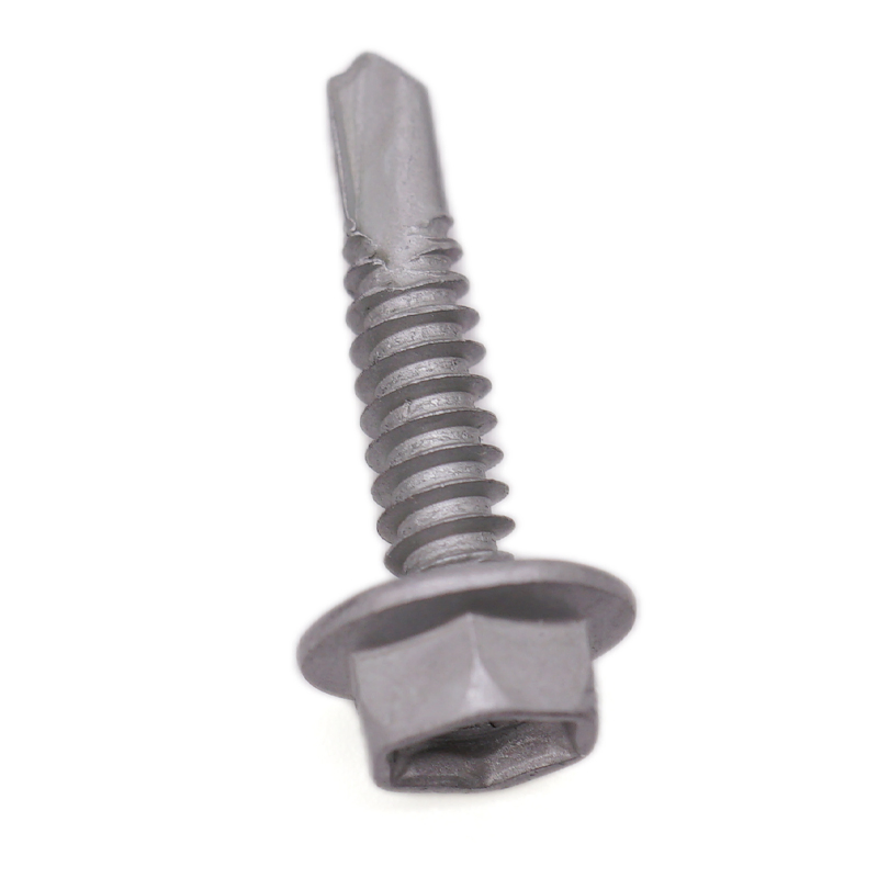 Fastener Custom Drill Point Hex Drive Zinc Plated Finish Pack Screw Metal Machine for Self-Tapping Screws