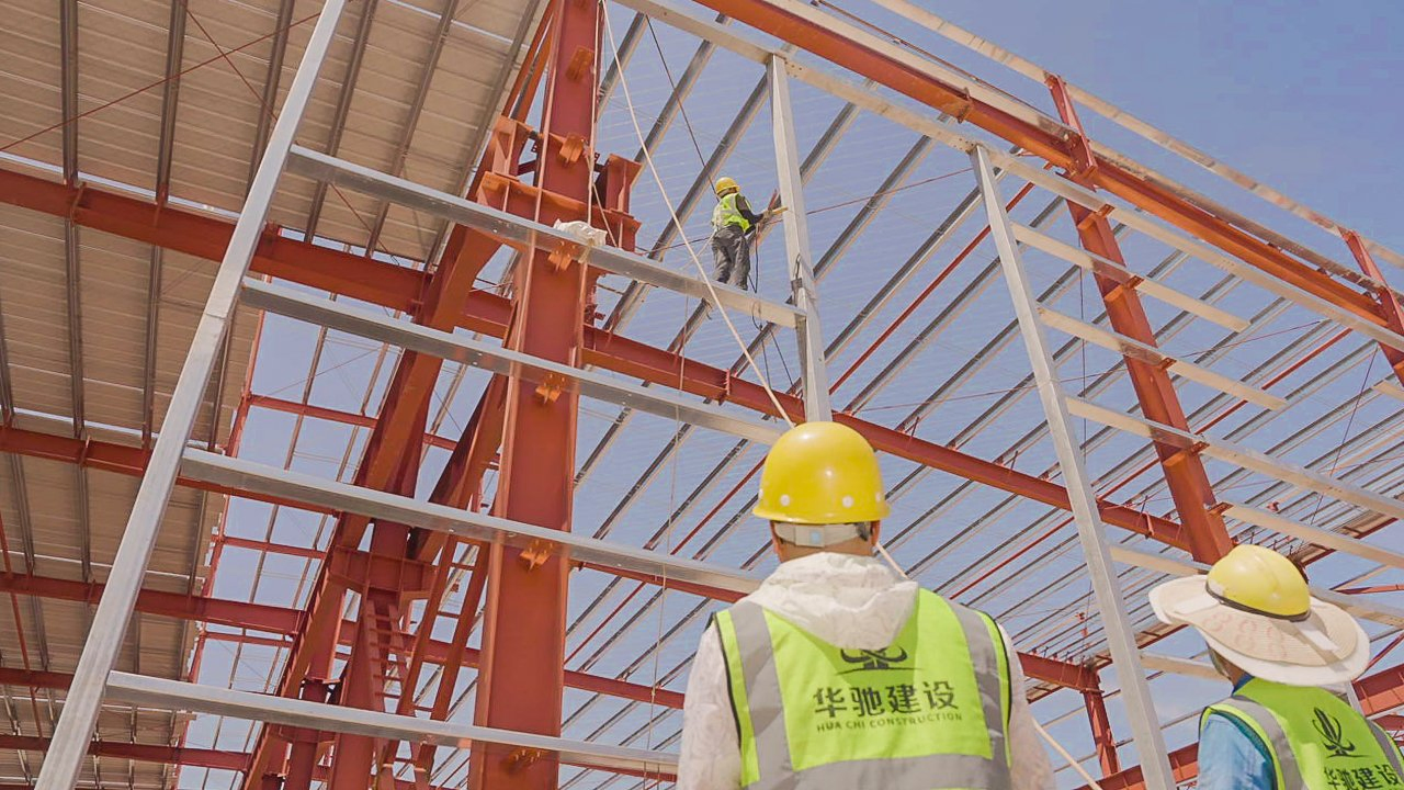 Casa Prefabricada Building H Steel Combination Structure Workshop