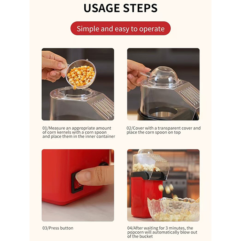 Thoughtful Gift Mini Electric Popcorn Maker