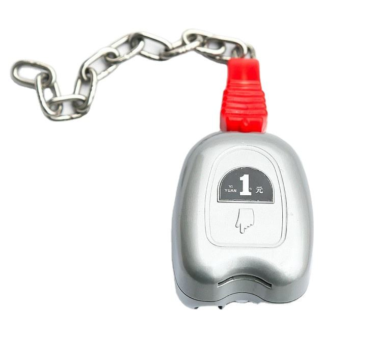 L101 Zinic Alloy Supermarket Shopping Trolley Cart Coin Lock, Cart Coin Locker