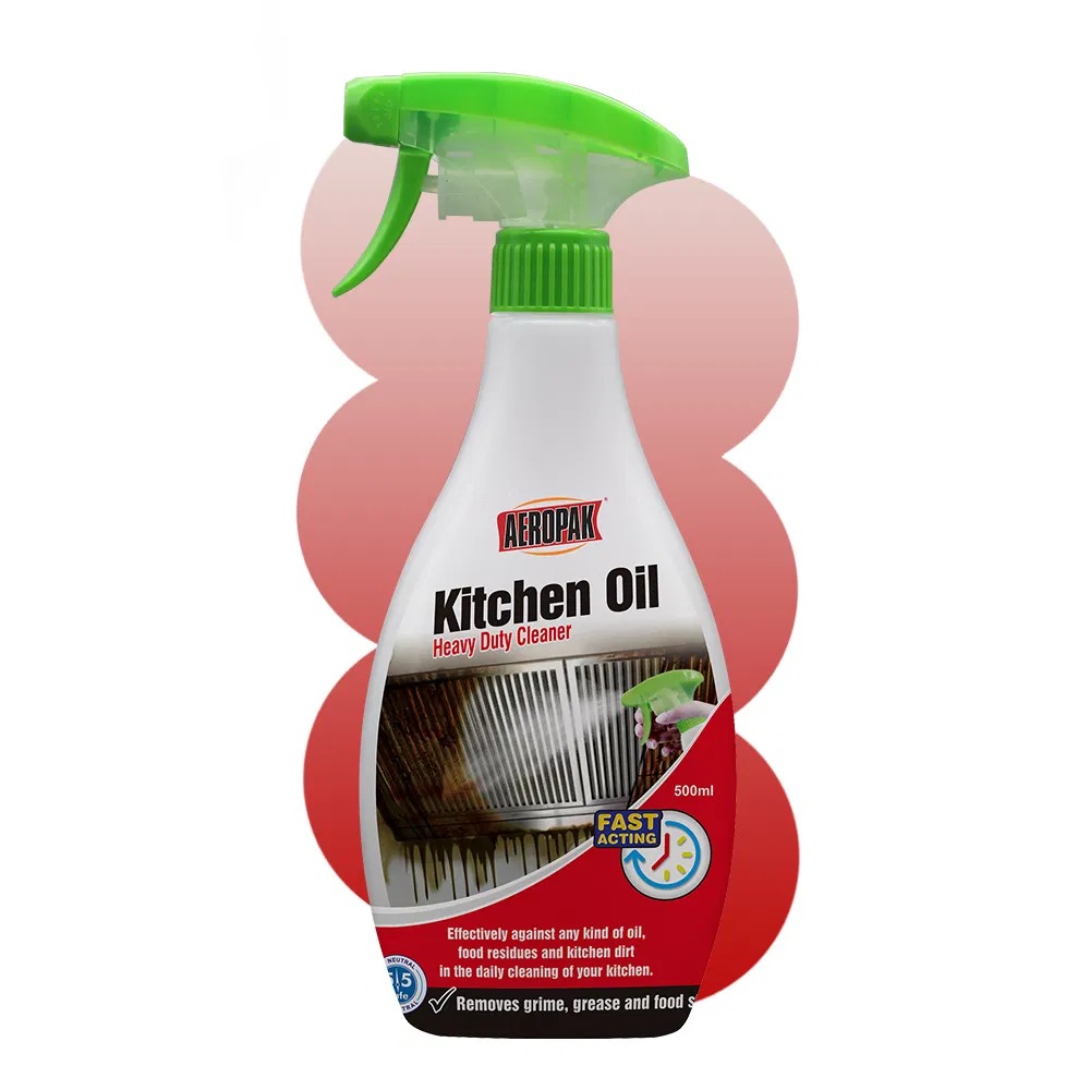 500ml Kitchen Degreaser Disposable Grease Remover Detergent Liquid Cleaning Agent in Spray