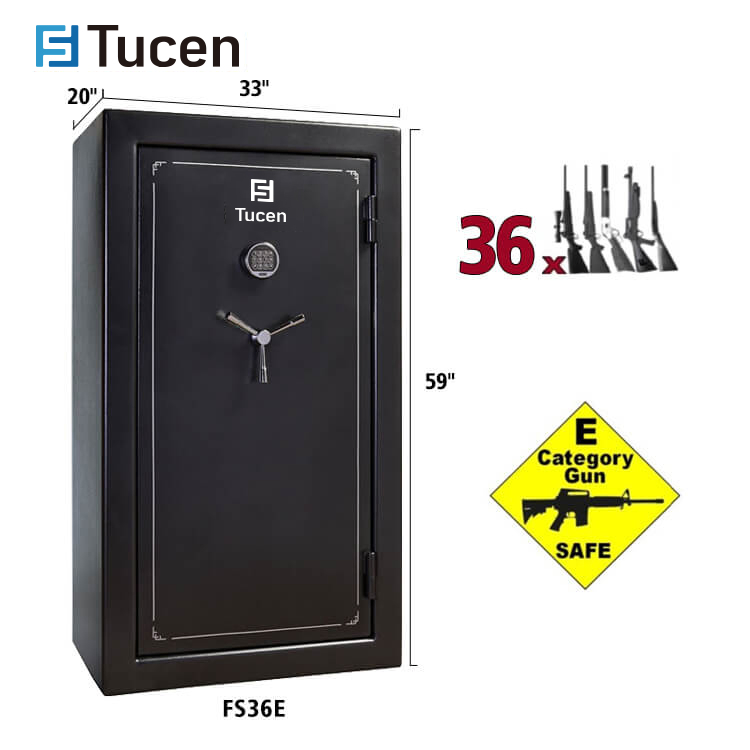 Large Luxury Vault Rifles Fireproof Gun Automatic Safe Guns Safe Box