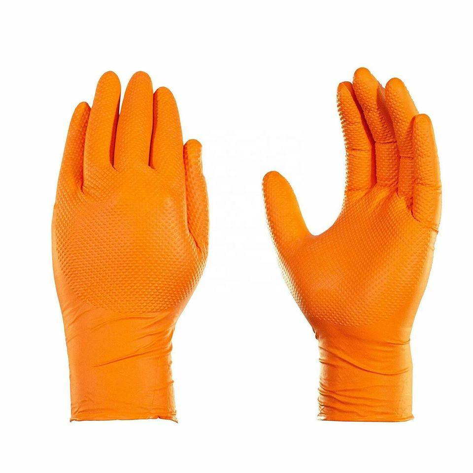 X-Large Nitrile Exam Gloves Powder-Free Disposable Safety Gloves Medical Industrial Use Latex-Free