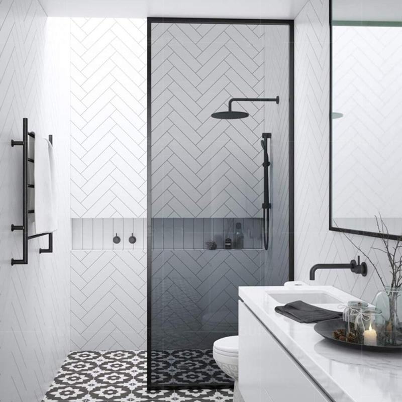 Stainless Steel Sliding Glass Doors Panel Door Screen Shower Curtains