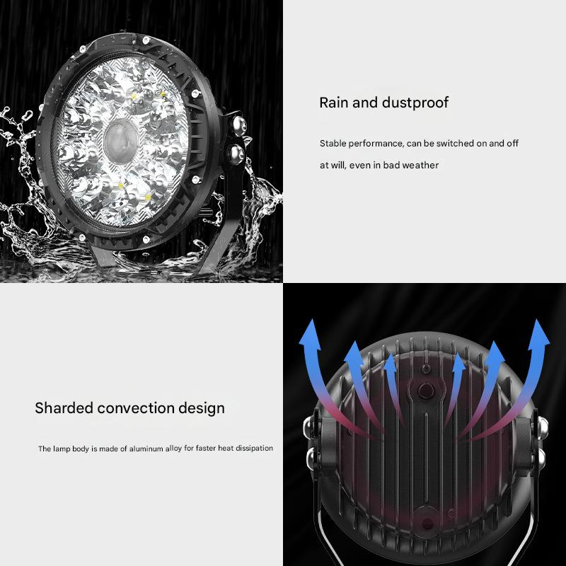 Дополнительный лазерный прожектор на бампер