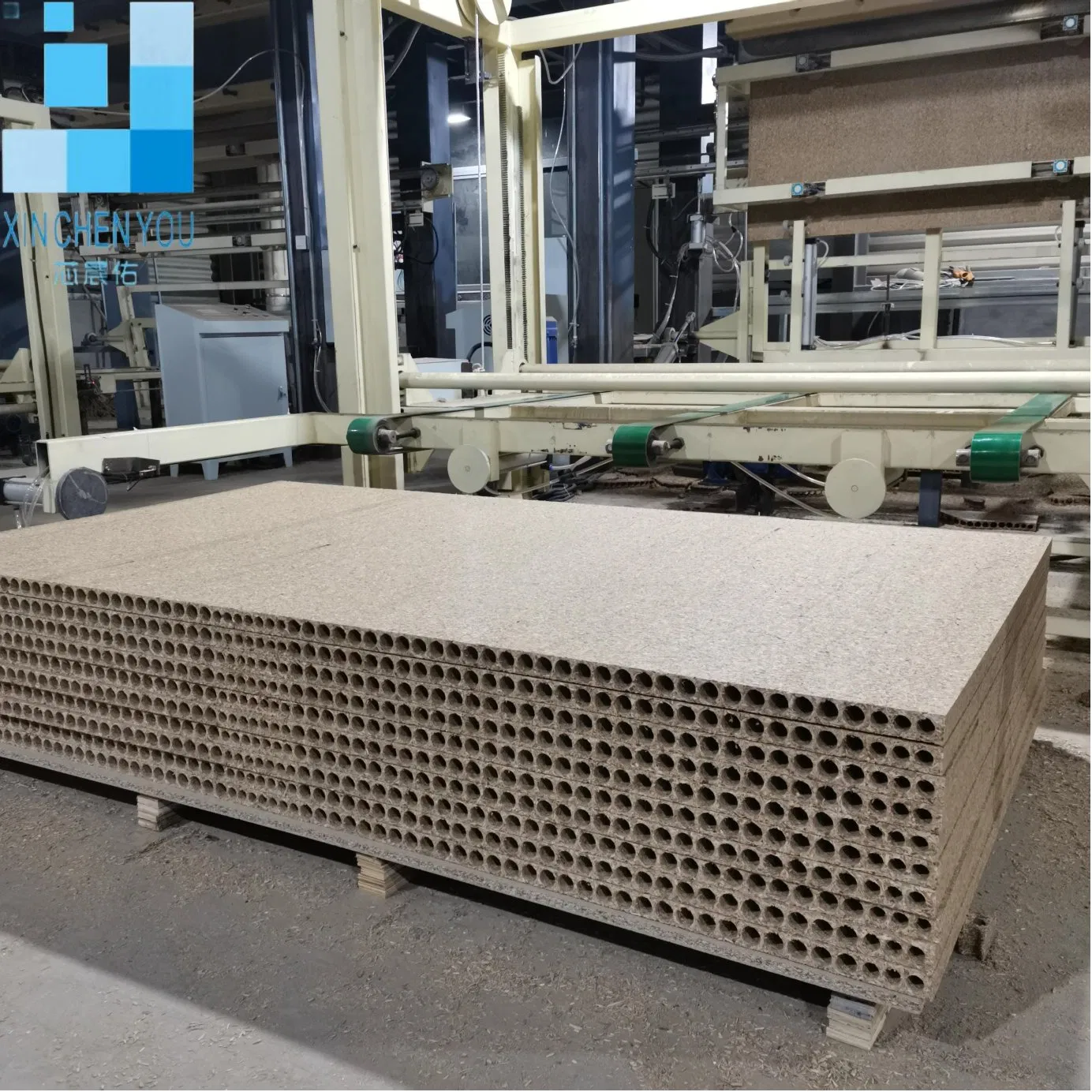 Hollow Door Core Chipboard/Tubular Chipboard Factory Prodocue