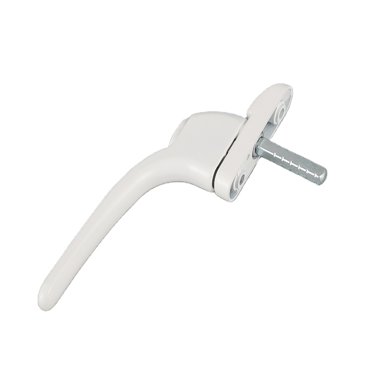 ISO9001 Aluminum Zamak White UPVC Window Door Pull Handle