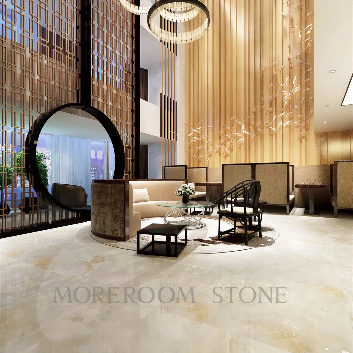 Плитка фарфоровая полированная Onyx Crystal 800x800 мм